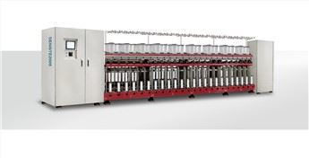 stroj na navíjanie polyesterovej priemyselnej šijacej priadze